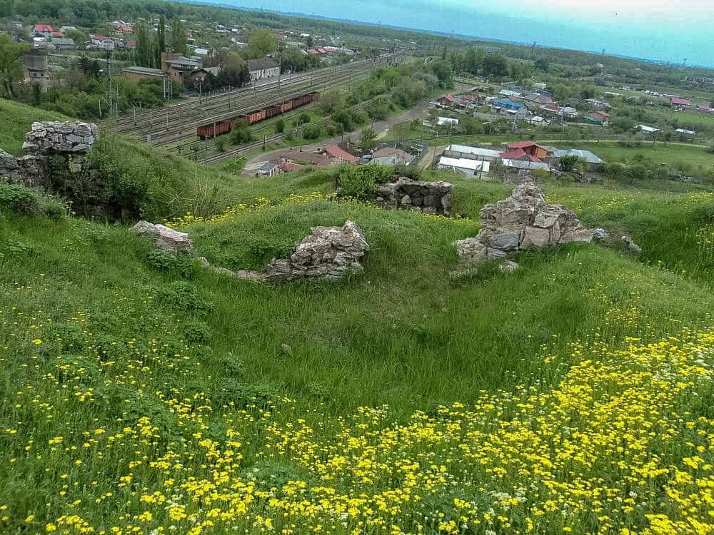 Situl arheologic în primăvara anului 2017