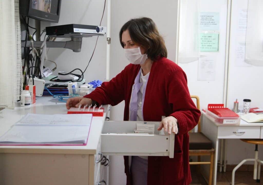 Moldovan Gyongy, asistentă medicală