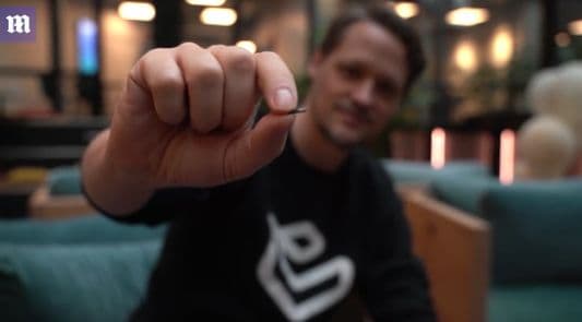 Swedish startup Captură Video - Epicenter unveils rice-sized microchip implant