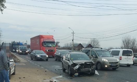 Accident DN 73 Foto ISU Argeș