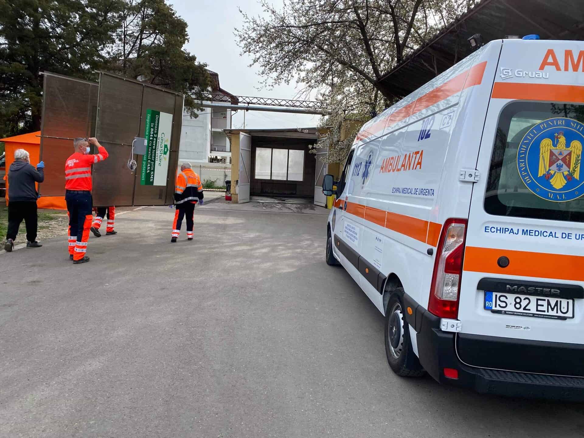 Foto: Serviciul Judetean de Ambulanta Iasi