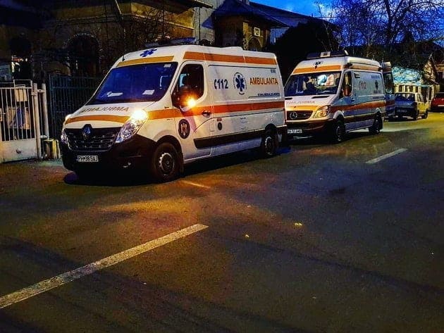 Foto: facebook.com/Ambulanta.saj.ro