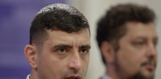 Copreședinții Partidului AUR, George Simion și CLaudiu Târziu / Foto: Inquam Photos, George Călin