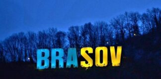 Brașovul se solidarizează cu Ucraina