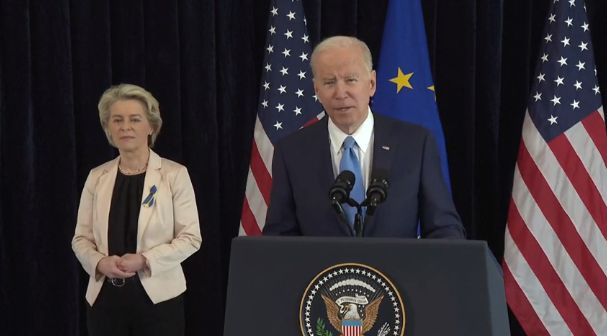 Joe Biden - Captură video Comisia Europeană în România