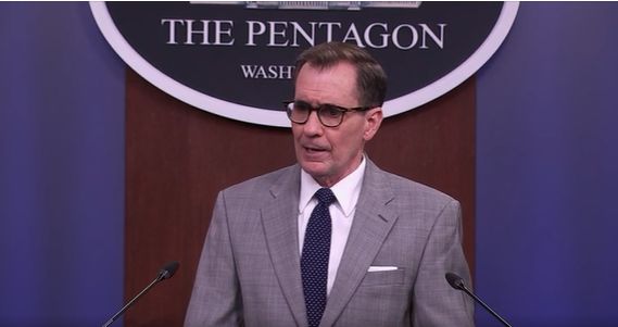 Secretarul de presă al Pentagonului, John Kirby Catură video Fox News