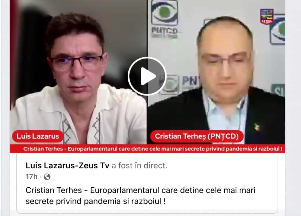 Chris Terheș vrea mai multă suveranitate pentru România în UE