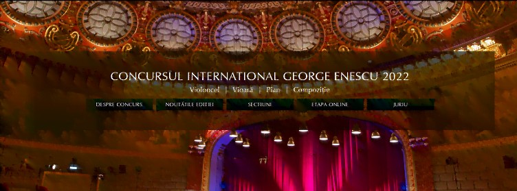 Concursul Internațional „George Enescu” 2022 a început, dar cu stângul