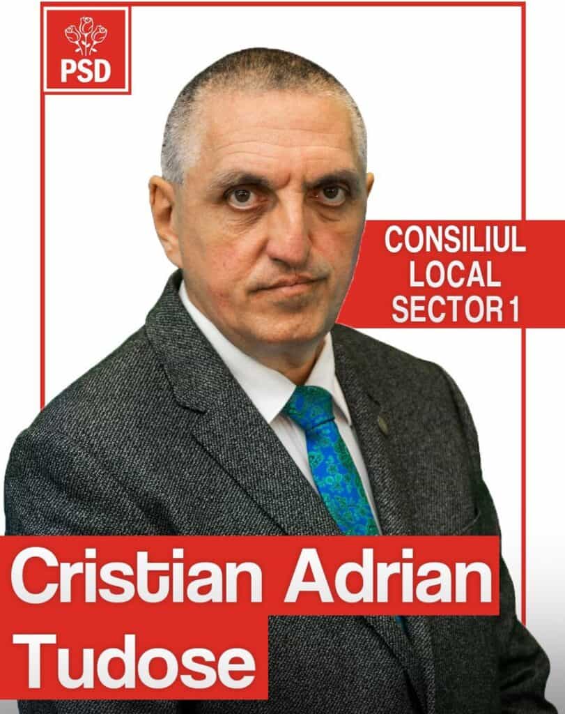 Consilierul local al Sectorului 1, Adrian Cristian Tudose