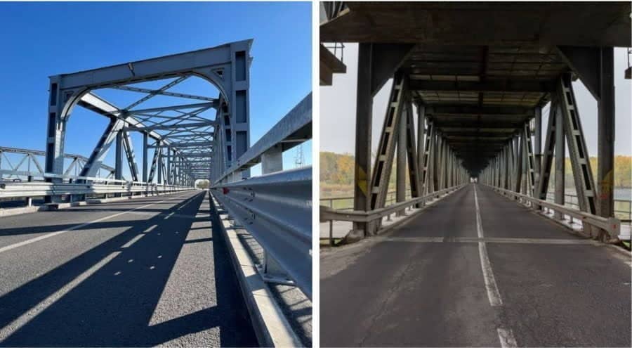 Modernizarea podului peste Prut Galați - Giurgiulești și construcția unui pod nou peste Siret, la Cosmești se fac cu bani europeni