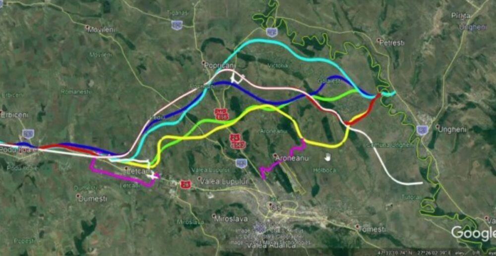 A fost decis traseul Centurii de Nord a municipiului Iași, parte a viitoarei Autostrăzi A8