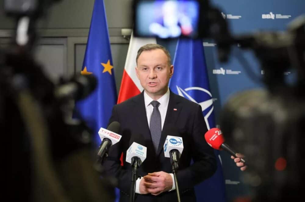 Andrzej Duda: Racheta căzută în Polonia este ''probabil'' ucraineană
