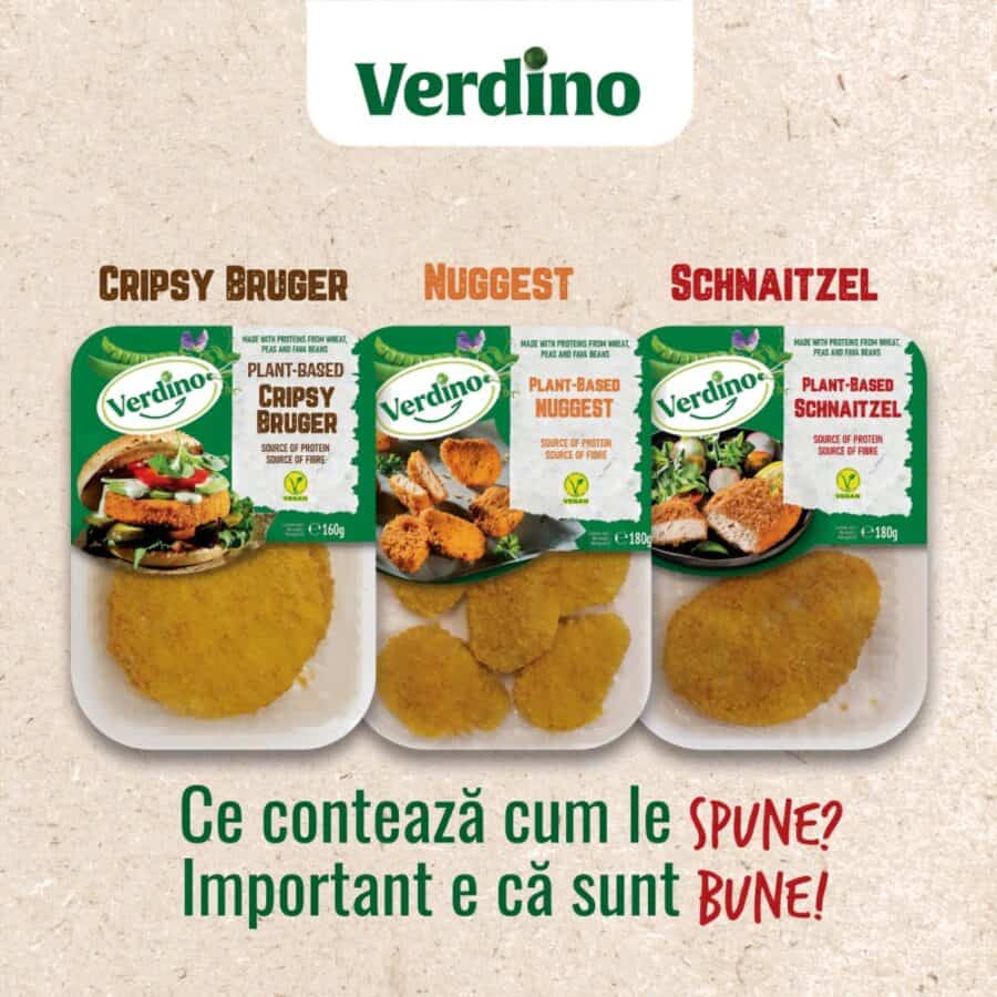 4 milioane de euro în dezvoltarea brandurilor din portofoliu Verdino Green Foods