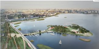 Primăria Sectorului 6 a finalizat concursul pentru amenajarea insulei de pe Lacul Morii . Foto Ciprian Ciucu