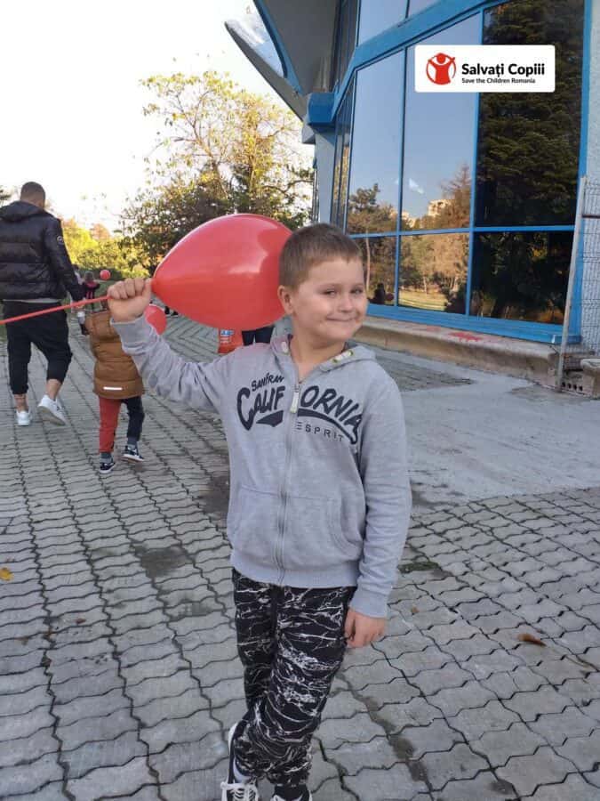 Valentina (33 ani) și fiul său, Viktor (9 ani) locuiesc în Suceava
