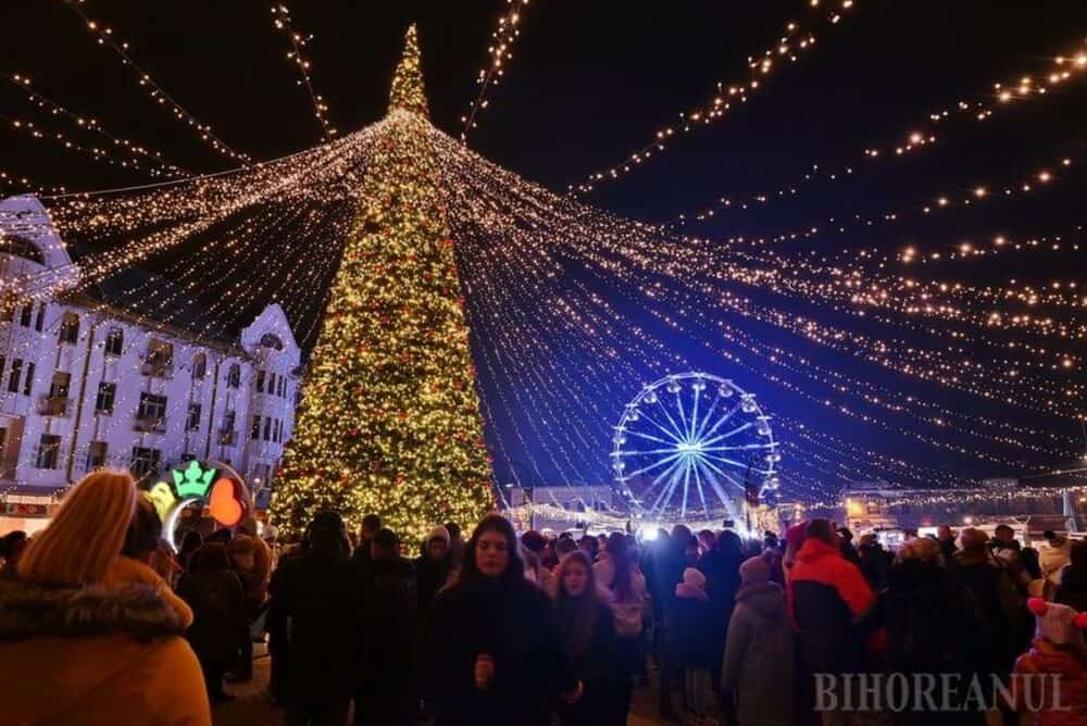 S-a deschis Târgul de Crăciun din Oradea