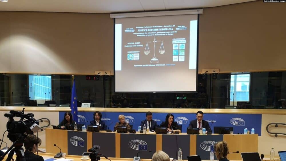 Dezbatere Parlamentul European despre Legile Justiției Foto ActiAG (Courtesy Image)