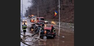 Inundații Călimănești-Căciulata Sursă foto reporter24.info