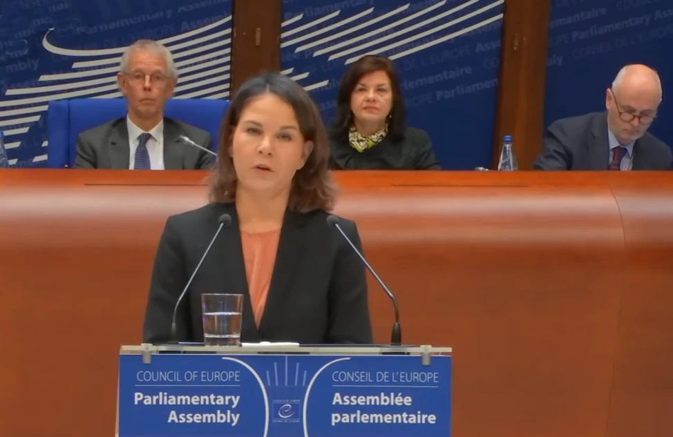 Annalena Baerbock a vorbit despre un „război împotriva Rusiei” dus de țările europene