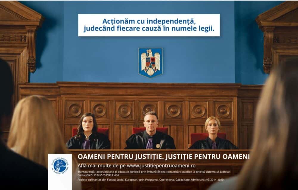 Cetățenii nu au încredere în Justiție. Strategia CSM: campanie de informare plătită cu 2 milioane de euro