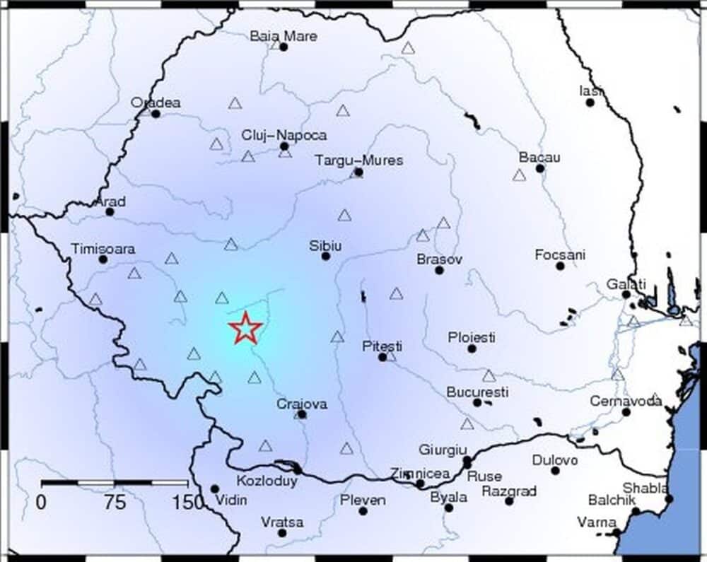 Cutremurul de 5,7 grade din Gorj a fost urmat de peste 160 de replici
