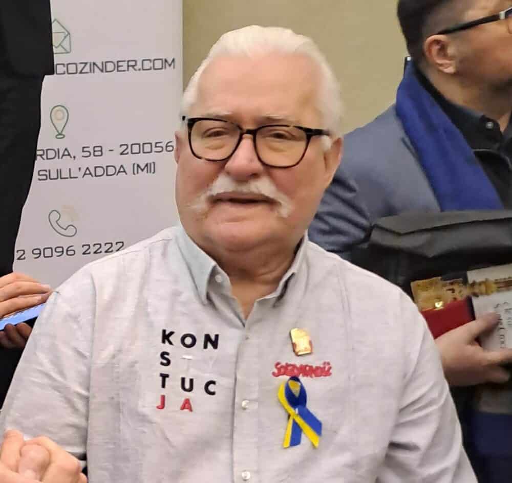 Lech Walesa, liderul sindicatului Solidaritatea și fost președinte al Poloniei. Foto Ionela Doboș