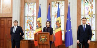 Dorin Recean, propus de Maia Sandu pentru funcţia de premier al Republicii Moldova