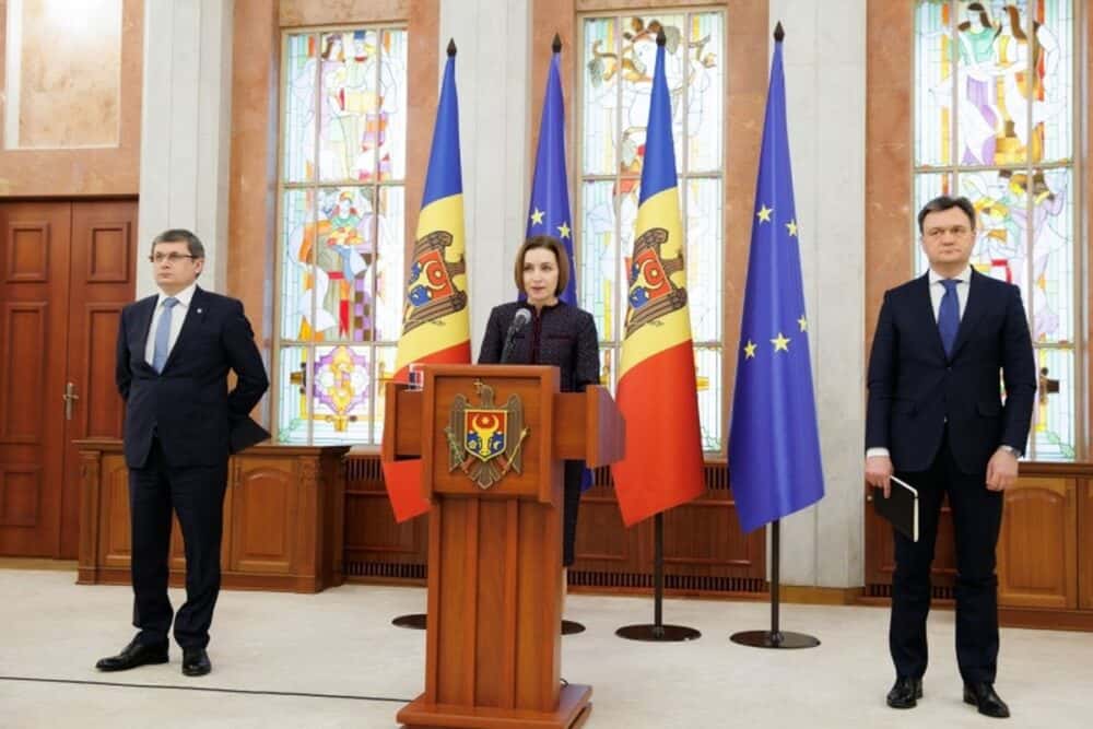 Dorin Recean, propus de Maia Sandu pentru funcţia de premier al Republicii Moldova