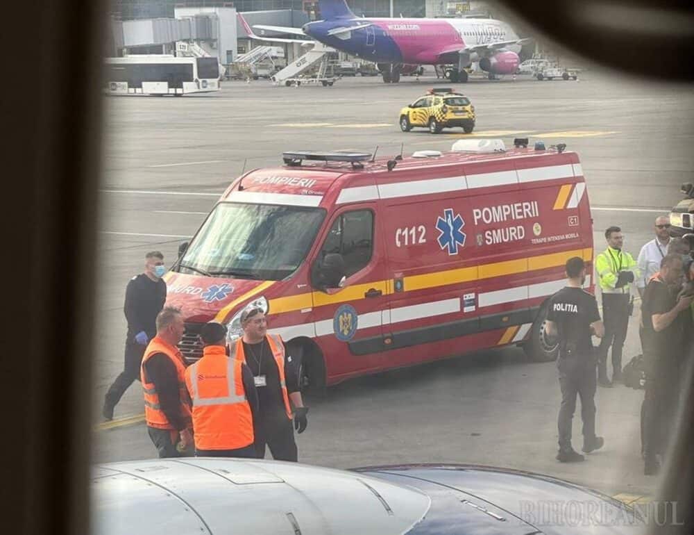 Pasager în avionul care a aterizat de urgență la București, după ce pilotul a leșinat: „Dumnezeu să-l binecuvânteze pe copilot”