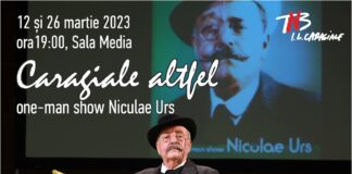 Actorul Niculae Urs ne invită să susţinem, împreună, Campania UNITER Artiştii pentru Artişti