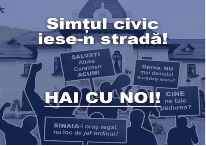 Primăria Sinaia distruge o zonă istorică pentru o parcare supraterană