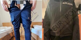 Majoritatea elementelor de uniformă, fie că este vorba despre pantaloni, jachete, geci etc. nu sunt pe mărimea polițișților.