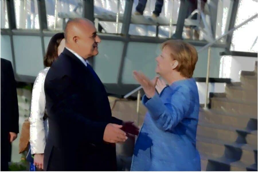 Boiko Borisov și Angela Merkel