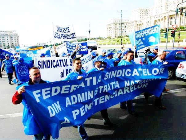 Proteste sindicate penitenciare