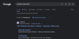 Site-ul web al Ministerului Dezvoltării a fost atacat cibernetic, de Paște. Atacatorii fac apel ca frații Tate să nu mai fie anchetați