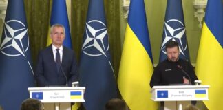 Șeful NATO, în vizită la Kiev: „Viitorul Ucrainei este în NATO”