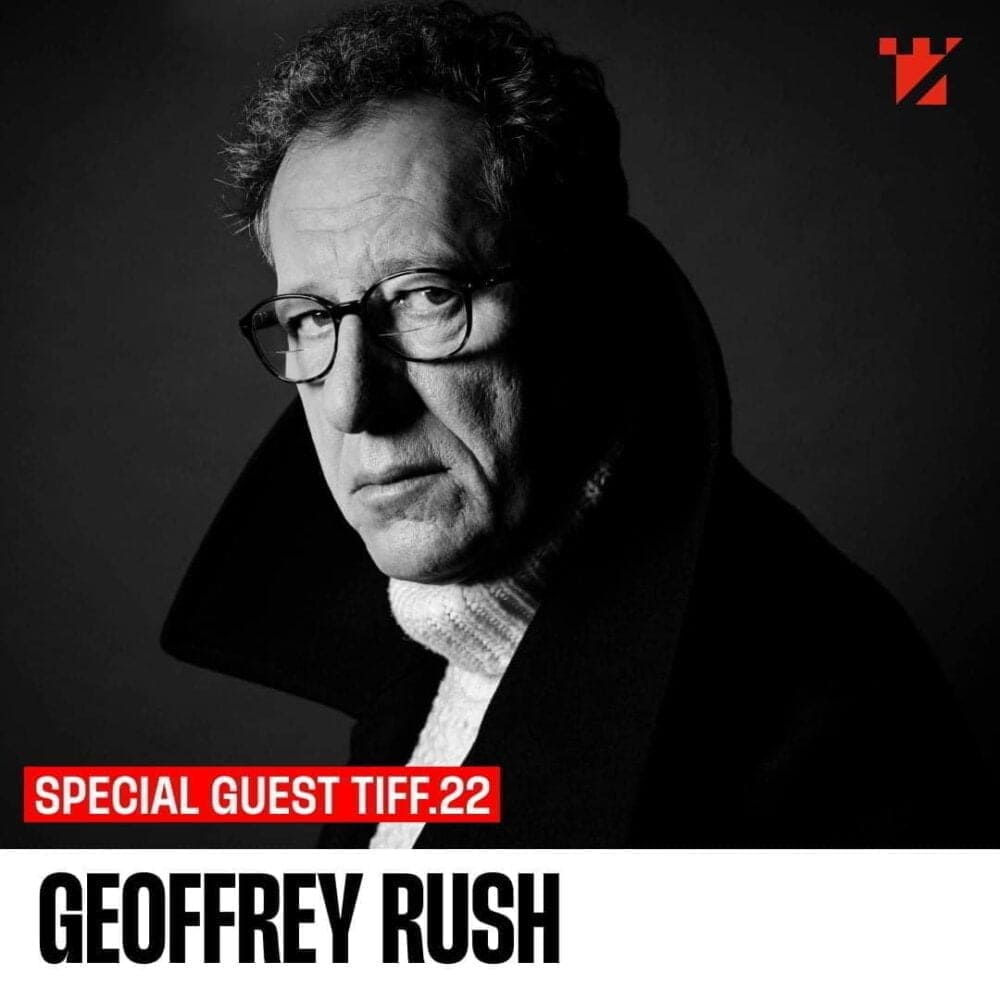 Unul dintre cei mai buni actori, Geoffrey Rush, este invitatul special al Transilvania International Film Festival (TIFF) ediția 2023.