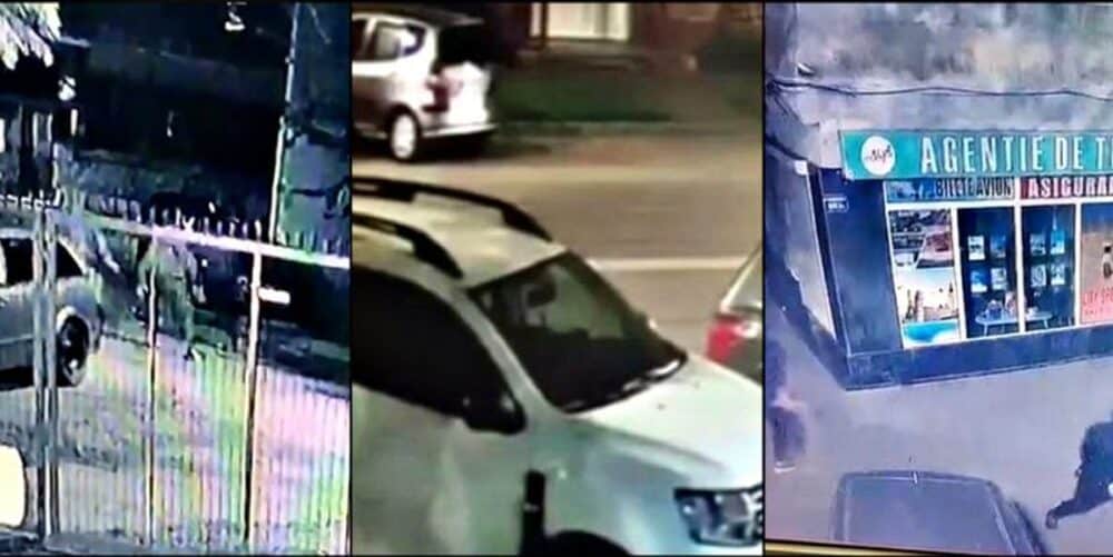 VIDEO Atacul în stil mafiot din Brăila, în care un bărbat a fost tăiat cu macete de indivizi cu cagule, surprins de camerele de supraveghere