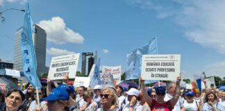 Profesorii rămân în grevă. Lider de sindicat: Acțiunile de protest continuă de marți încolo