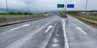 Pe două porțiuni ale autostrăzii A10 Sebeș – Turda traficul este restricționat, în urma unor noi degradări,