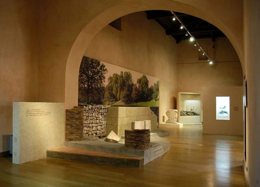 Una din camerele cu exponate ale Muzeului "Dinu Adameșteanu" din Potenza. Foto Wikipedia