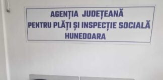 Agenția Județeană pentru Plăți și Inspecție Socială Hunedoara Sursă foto gddhd.ro