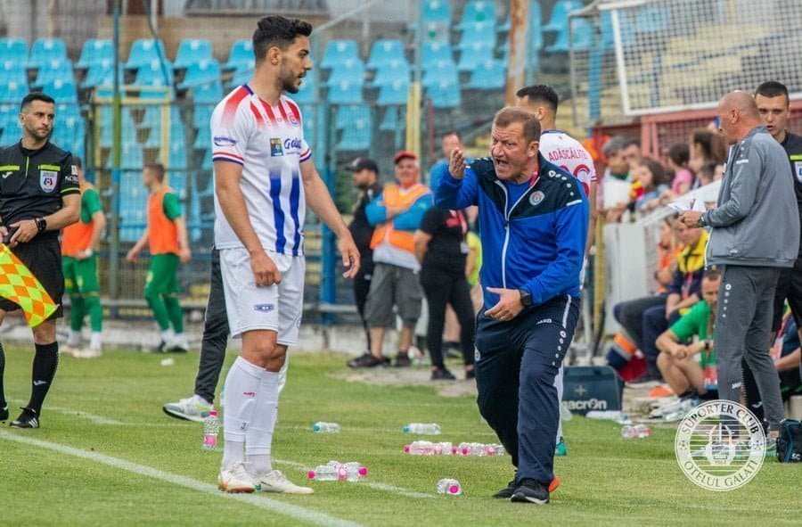 Dorinel Munteanu, în continuare ambițios: calificarea în play-off rămâne obiectivul antrenorului Oțelului Galați