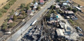 Exploziile de la Crevedia au avut loc pentru că doi șoferi au mutat gazul în cisternen. Foto: Inquam Photos/George Călin