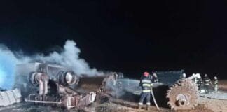 Explozia magistralei de gaz din Focșani