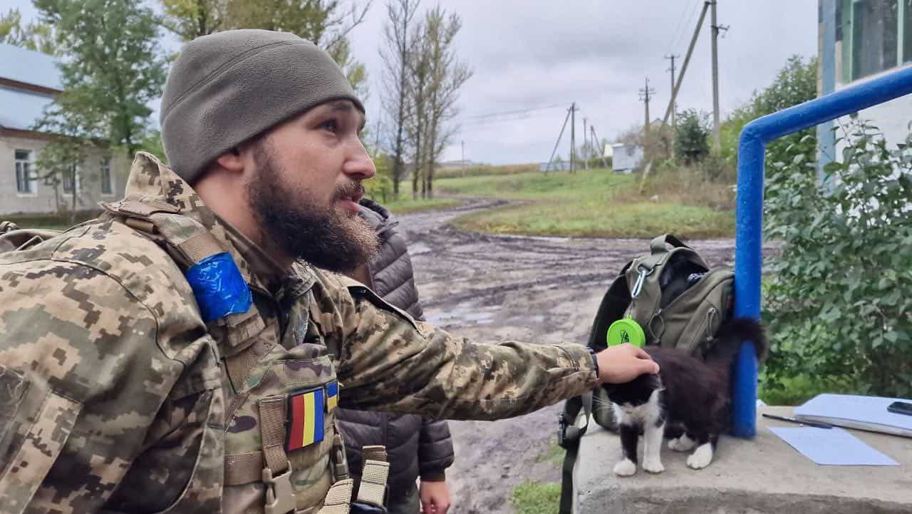 Mihai este un soldat ucrainean de origine română