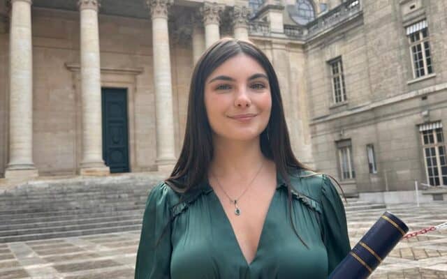 Anca Maria Nechita, șefă de promoție la Universitatea Sorbona, Sursă foto arhivă personală