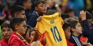 "Supravegheată" de peste 20 de mii de copii, Naționala României a ajuns nr.1 în grupa Preliminariilor Euro 2024