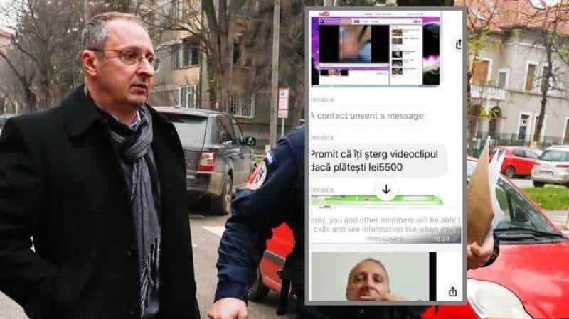 VIDEO Șeful Anti-Imigrare Timiș, în ipostaze obscene la birou - comisarul era deja anchetat de DIICOT pentru că plătea călăuze