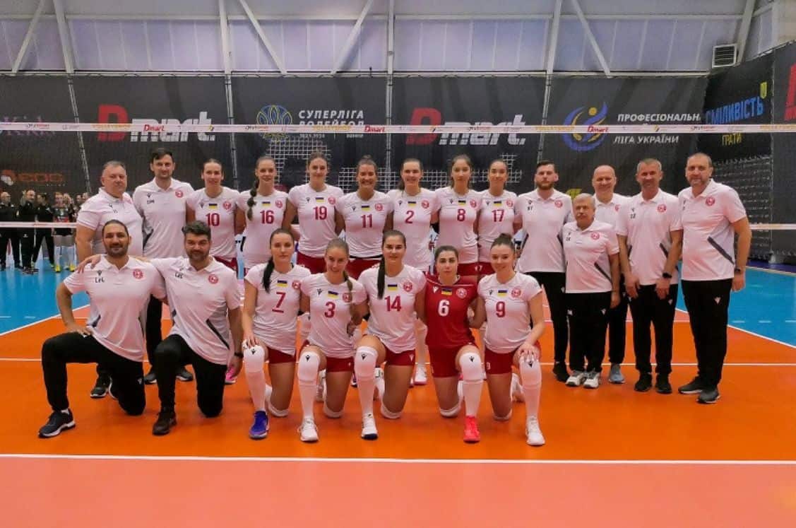 SC Prometey Dnipro volei feminin Sursă foto arges-sport.ro